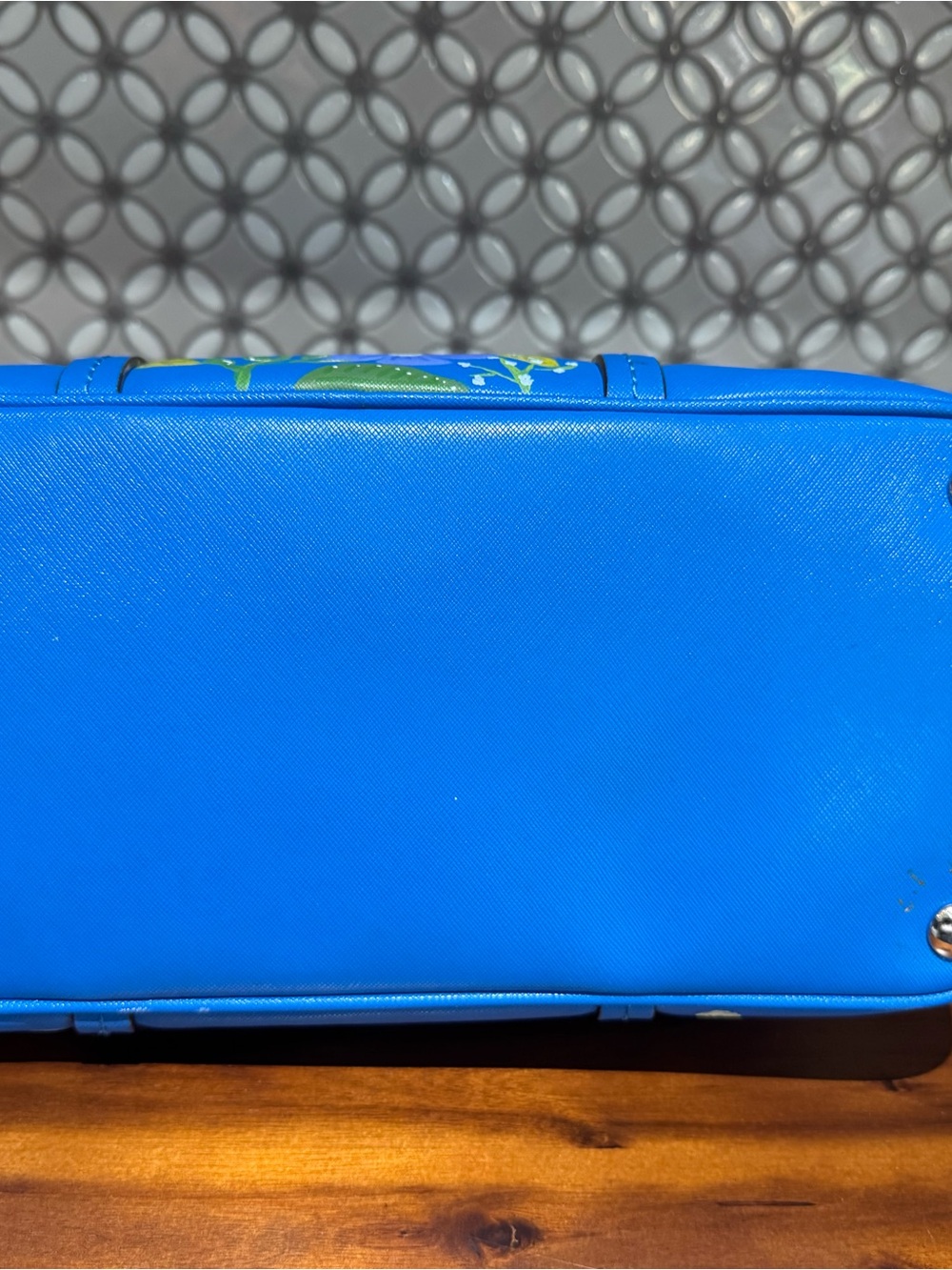 Authentic Coach Peyton Cora Blue -Enchanted Sea Custom Art - Picture 9 of 12